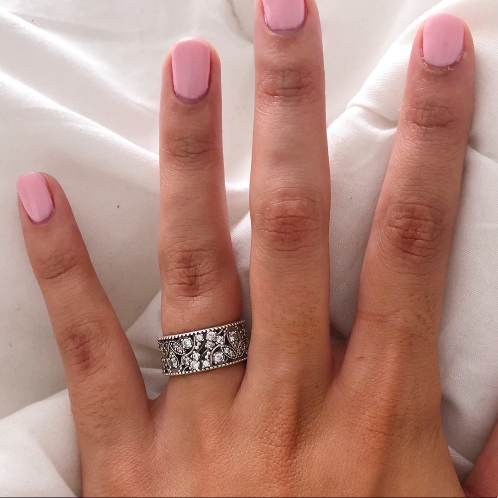 PANDORA RING 54 ALE RING SIZE 7